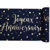 Chemin de table Joyeux Anniversaire