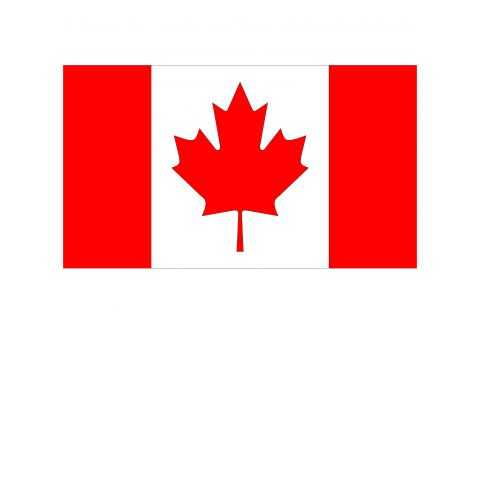 Drapeau du Canada avec feuille d'érable