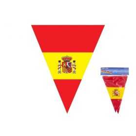 Guirlande à fanions drapeau espagnol