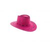 Chapeau rose cowgirl enfant