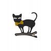 Barrette Chat noir