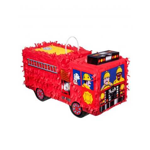 Pinata pour kermesse en forme de Camion de Pompier