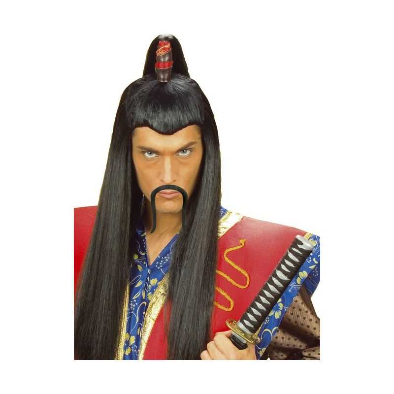 Moustache pour se déguiser en samouraï / prof de karaté / chinois