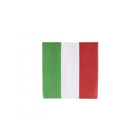 Serviettes en papier drapeau italien