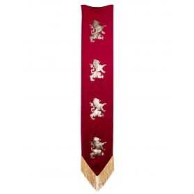 Chemin de table blason de Chevalier