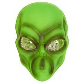 Masque déguisement Alien vert adulte pas cher