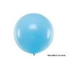 Ballon latex géant bleu clair