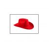 Chapeau rouge pour soirée country