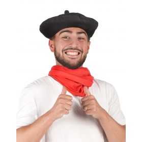 1 Béret basque rouge