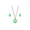 bijoux hippie vert