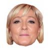 Masque Marine Le Pen en carton