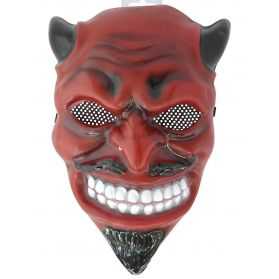Masque de Diable effrayant rouge