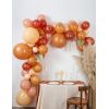 Décor Bohème avec ballons et feuilles séchées