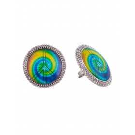 Bague hippie multicolore adulte