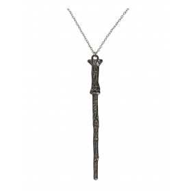 Collier avec pendentif baguette de sorcier