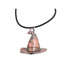 Collier avec pendentif chapeau de sorcier