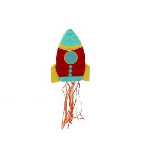 Pinata en forme de fusée animation gouter anniversaire thème espace cosmonaute