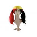 Perruque supportrice Belgique