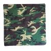 foulard avec motif camouflage