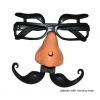 Lunettes faux nez avec moustaches