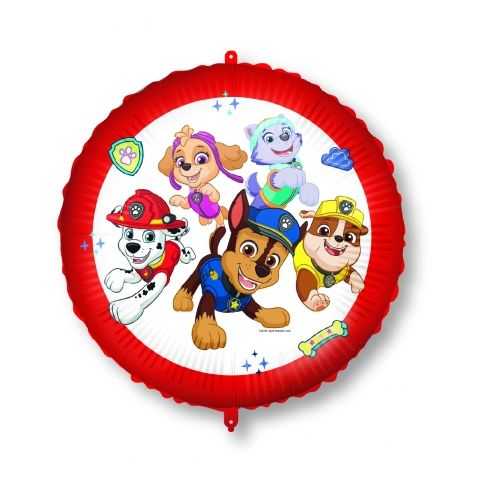Ballon aluminium Pat Patrouille