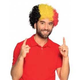 Perruque supporter Belgique