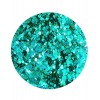 Paillettes biodégradables bleu turquoise