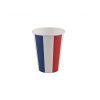 Vaisselle jetable bleu blanc rouge france