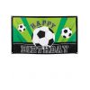 Bannière Joyeux anniversaire thème football