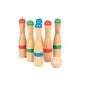 Jeu de quilles bowling en bois