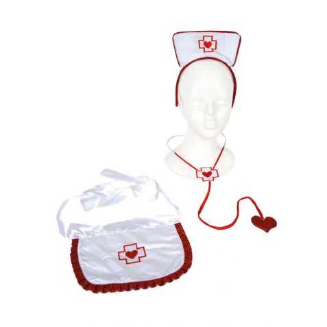 Kit accessoires pour se déguiser en Infirmière Sexy