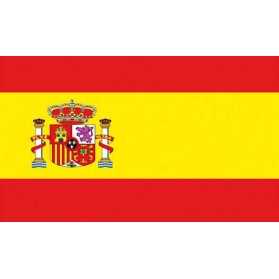 Drapeau Espagne avec œillets