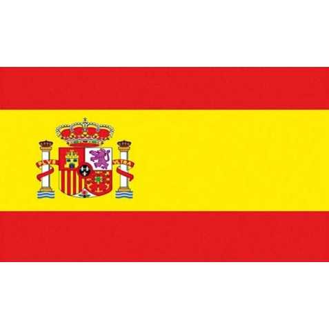 Drapeau Espagne avec œillets