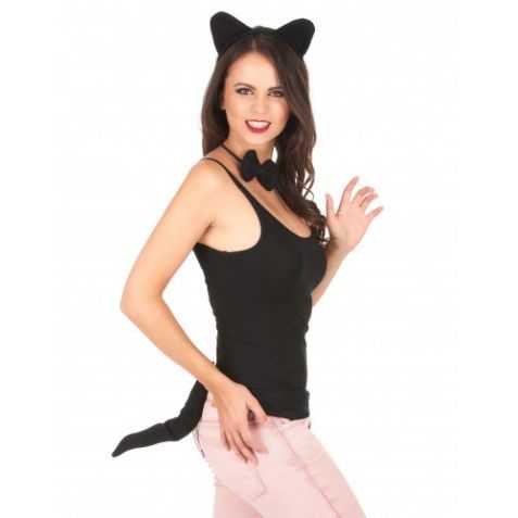 Panoplie de Petite Chatte noire mystérieuse