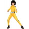 Combinaison jaune super héros fille Combinaison jaune super héros fille