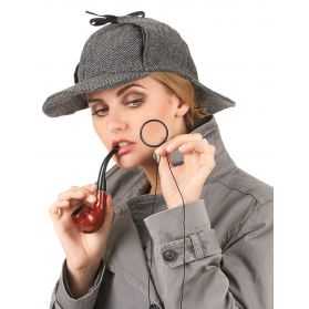 Coiffe Détective pour se déguiser en Sherlock Holmes