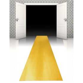 Tapis de soirée doré