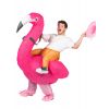 Costume Flamant rose gonflable