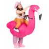 Costume Flamant rose gonflable