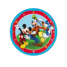 8 assiettes Mickey en carton
