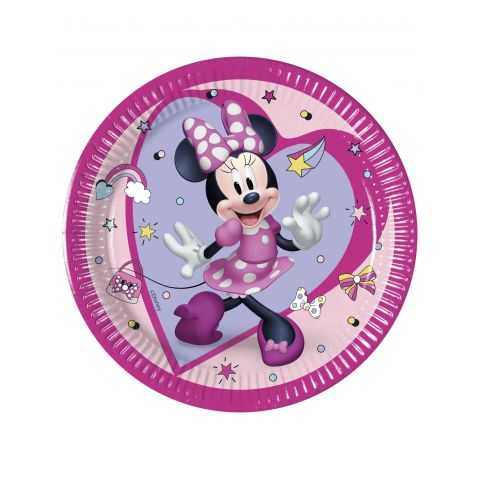 Petites assiettes anniversaire Minnie