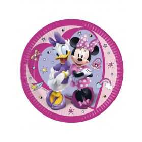 Assiettes déco thème Minnie