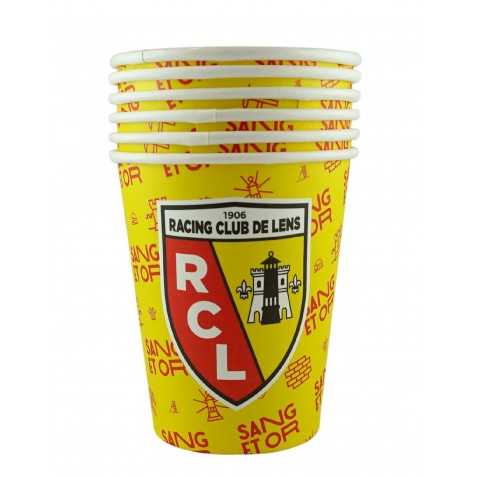 Gobelets en carton Racing Club de Lens