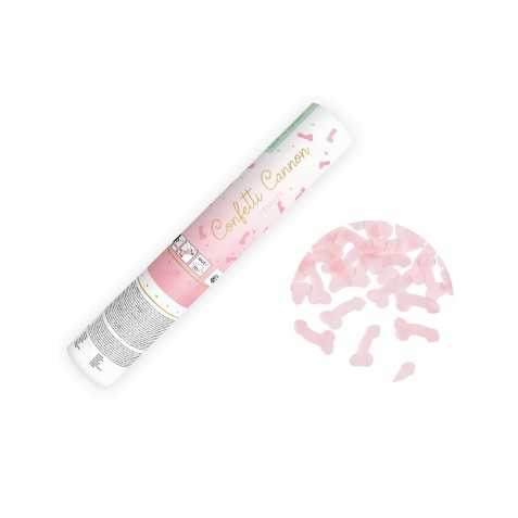 Canon à confettis en forme de zizis