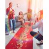 Tapis de soirée rouge