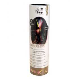 Tube 100 bracelets lumineux