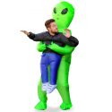 Déguisement Alien gonflable adulte