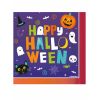 Serviettes en papier Halloween citrouille