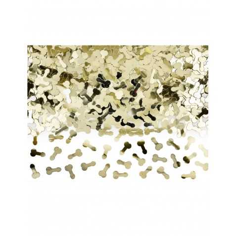 Confettis en forme de zizi