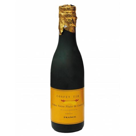 Canon à confettis en forme de Bouteille de Champagne